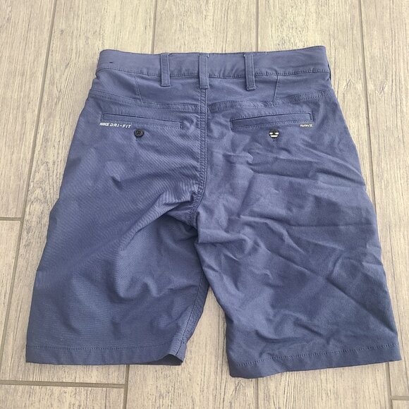 Hurley Boys Navy Blue Hybrid Shorts Size 10 Dri-Fit - Picture 9 of 9